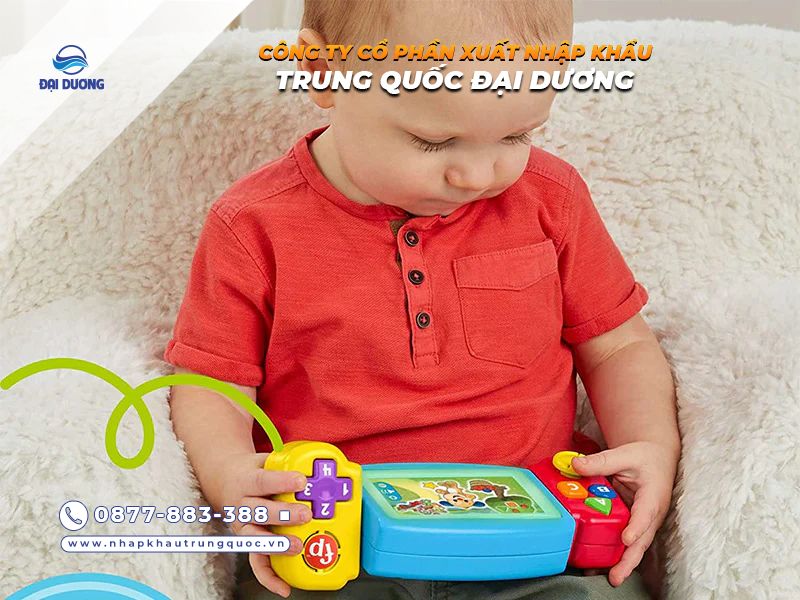 Nhập máy chơi game đôi cho trẻ từ Trung Quốc 