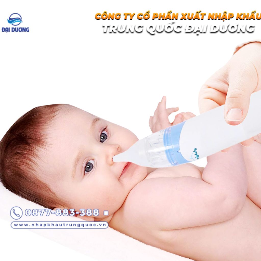 Nhập nguồn máy hút mũi cho bé uy tín từ Trung Quốc