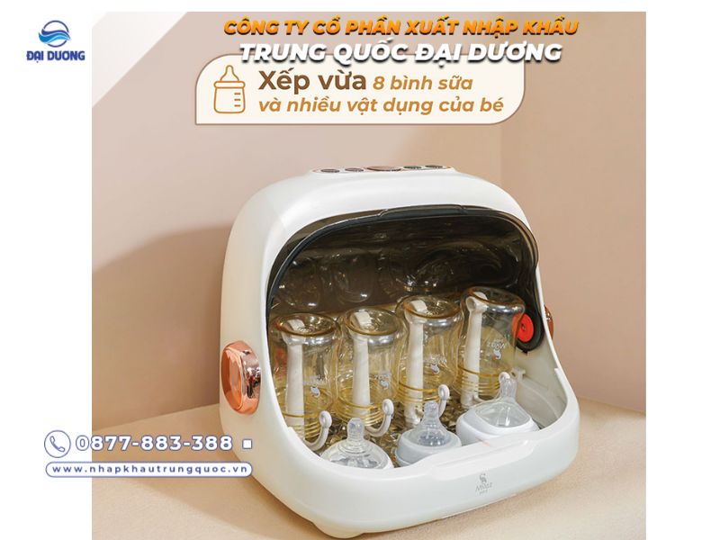 Top 5 Máy Tiệt Trùng Bình Sữa Uy Tín Từ Trung Quốc