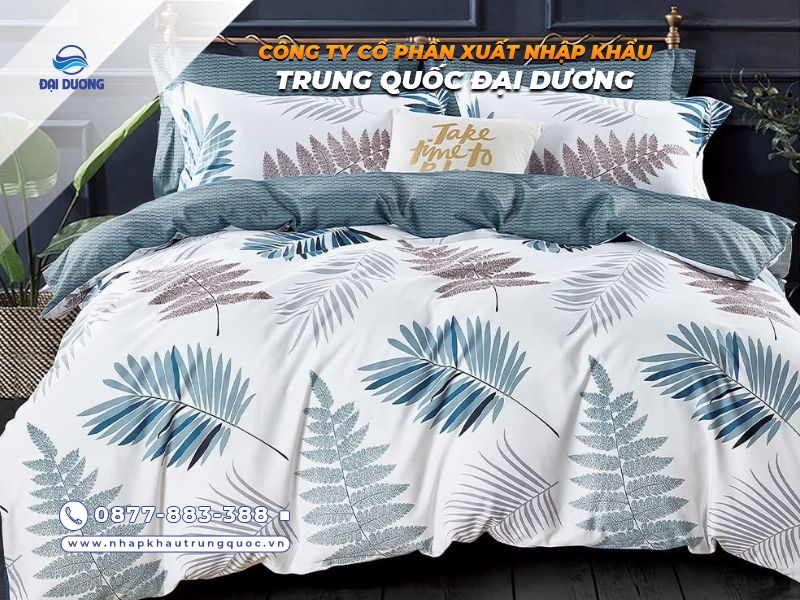 Bí quyết lựa chọn bộ chăn ga gối cao cấp từ Trung Quốc 