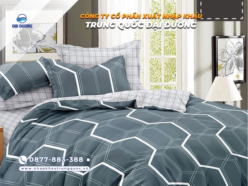 Bí quyết lựa chọn bộ chăn ga gối cao cấp từ Trung Quốc 