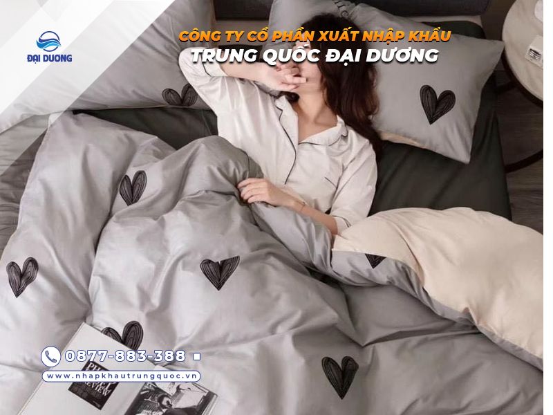 Bí quyết lựa chọn bộ chăn ga gối cao cấp từ Trung Quốc 