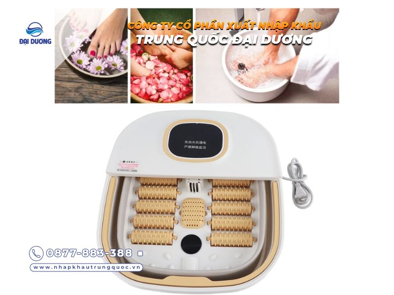 Dùng bồn ngâm chân hồng ngoại từ Trung Quốc có hiệu quả