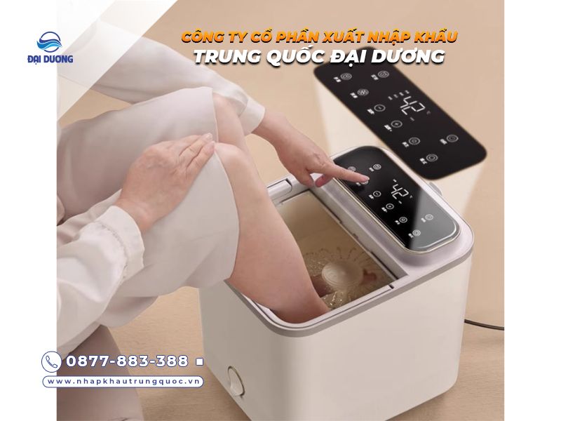 Dùng bồn ngâm chân hồng ngoại từ Trung Quốc có hiệu quả
