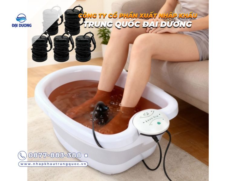 Dùng bồn ngâm chân hồng ngoại từ Trung Quốc có hiệu quả