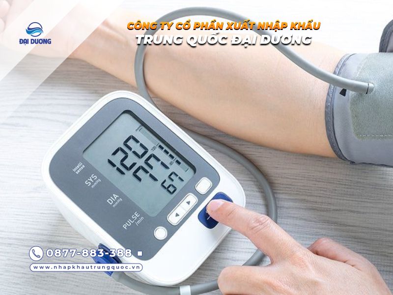 Máy đo huyết áp từ Trung Quốc có chất lượng