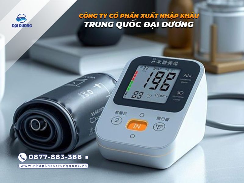Máy đo huyết áp từ Trung Quốc có chất lượng