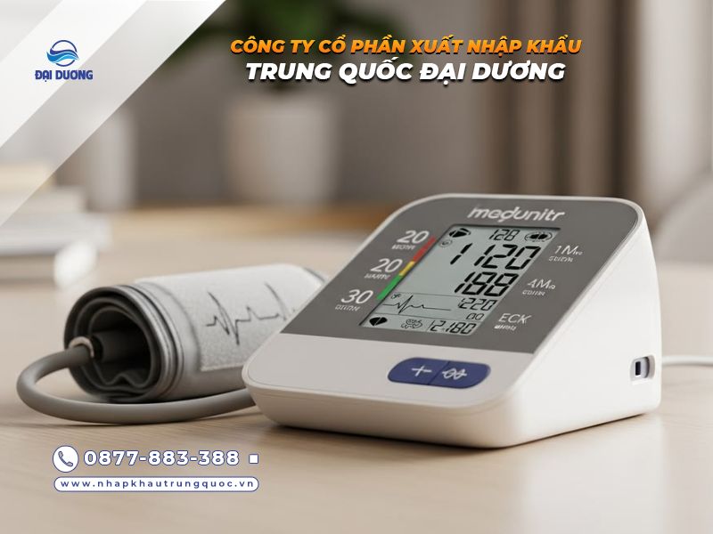 Máy đo huyết áp từ Trung Quốc có chất lượng