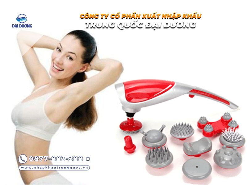 Máy massage cầm tay toàn thân nhập khẩu Trung Quốc 