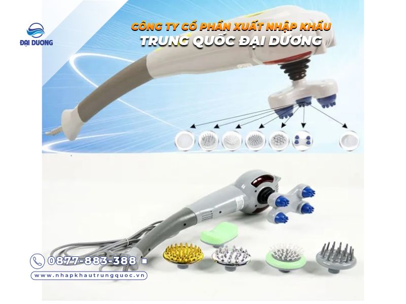Máy massage cầm tay toàn thân nhập khẩu Trung Quốc 