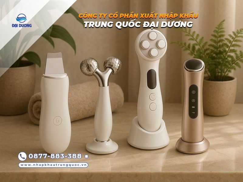 Máy rửa mặt êm dịu từ Trung Quốc