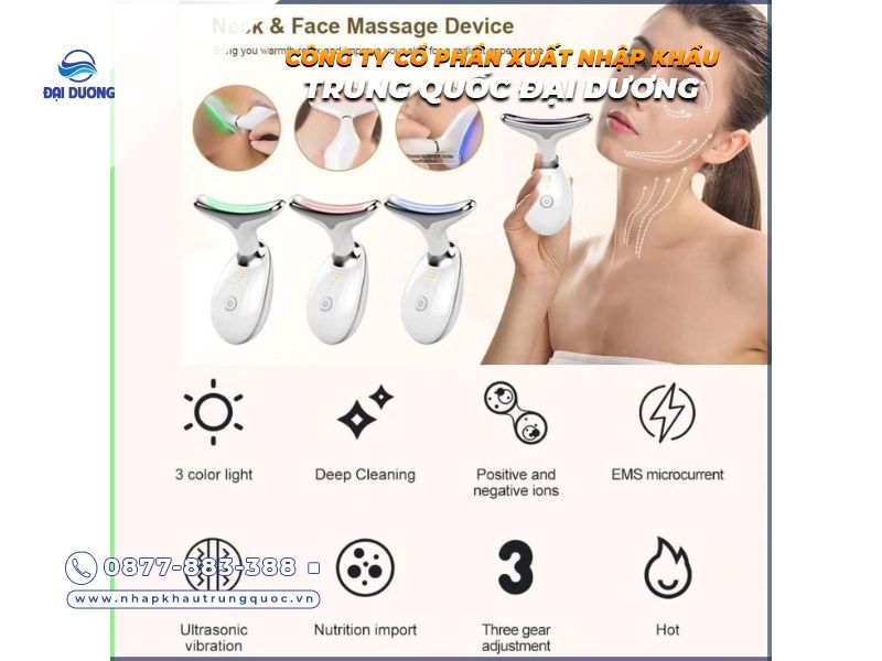 Máy rửa mặt êm dịu từ Trung Quốc