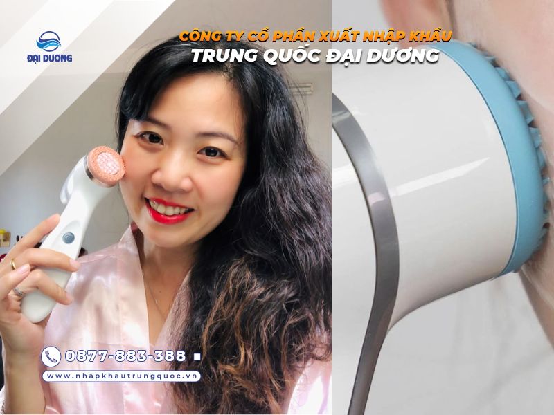 Máy rửa mặt êm dịu từ Trung Quốc