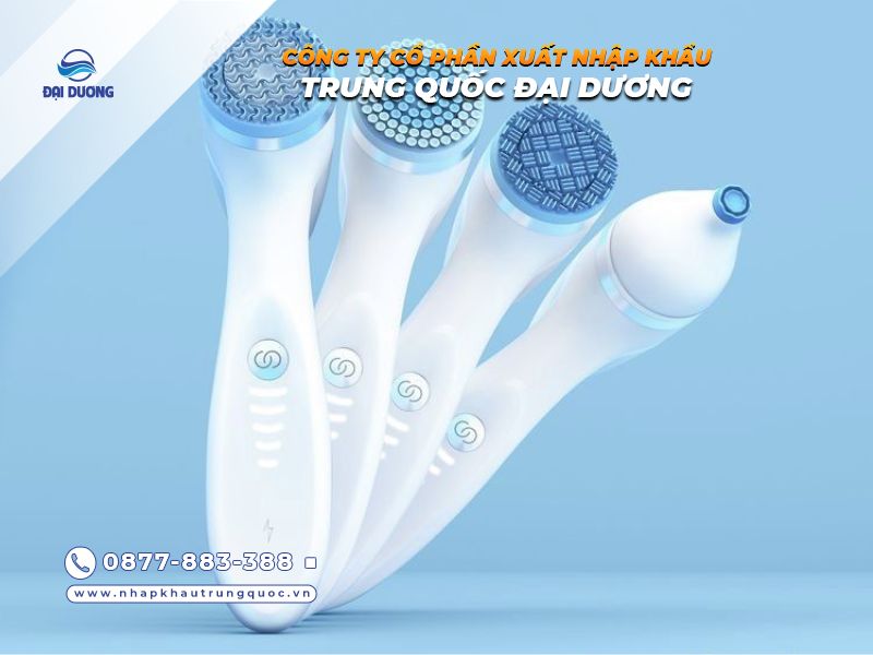 Máy rửa mặt êm dịu từ Trung Quốc