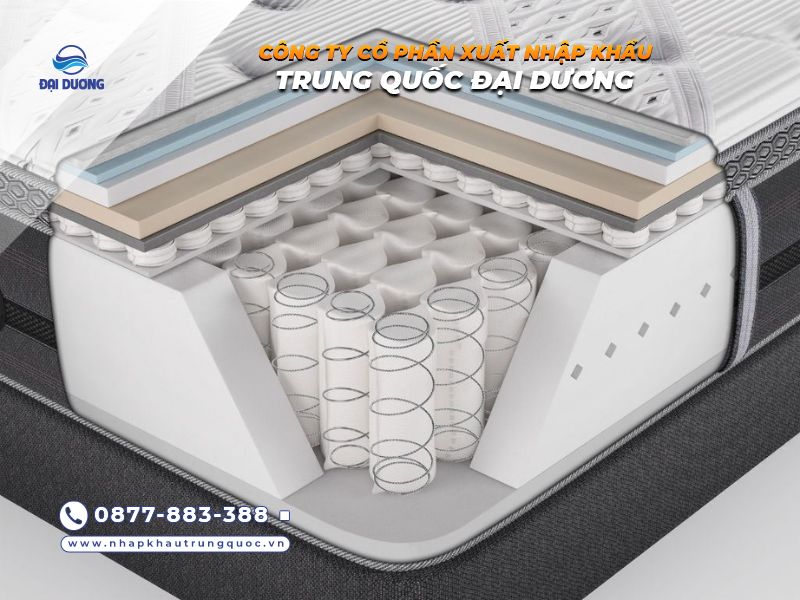 Nên nhập đệm lò xo từ Trung Quốc