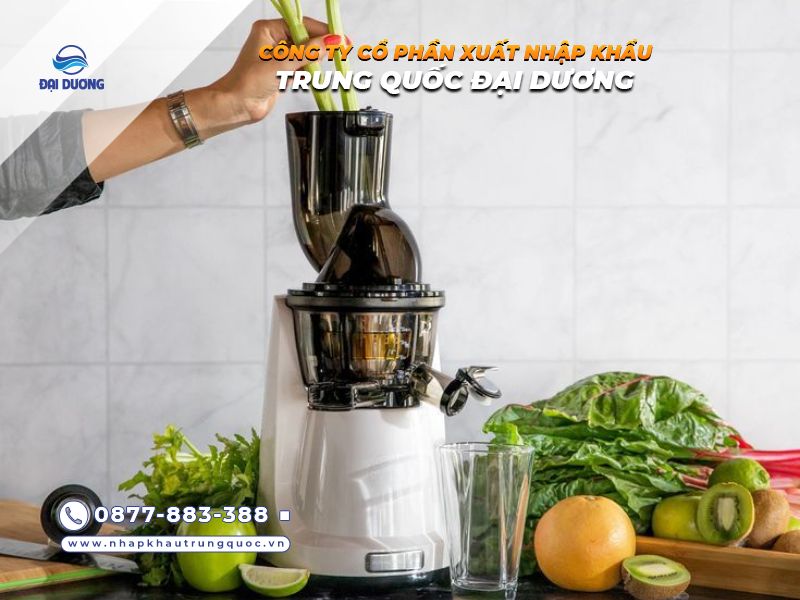 Nhập máy ép chậm từ Trung Quốc về kinh doanh có hiệu quả không 