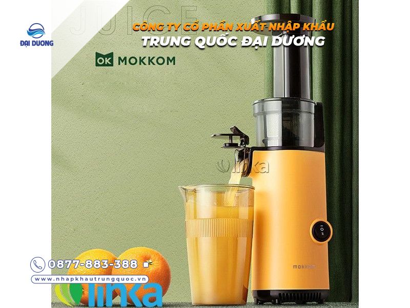 Nhập máy ép chậm từ Trung Quốc về kinh doanh có hiệu quả không 