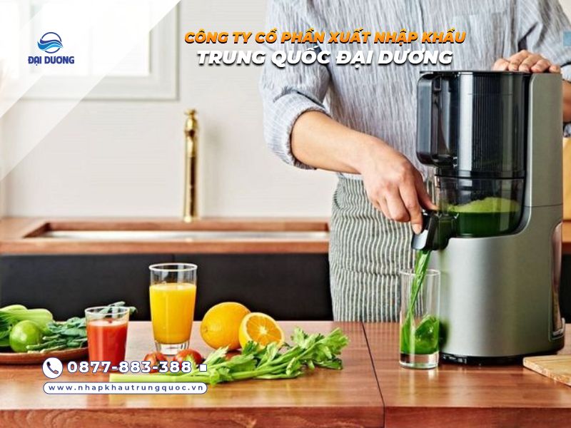 Nhập máy ép chậm từ Trung Quốc về kinh doanh có hiệu quả không 