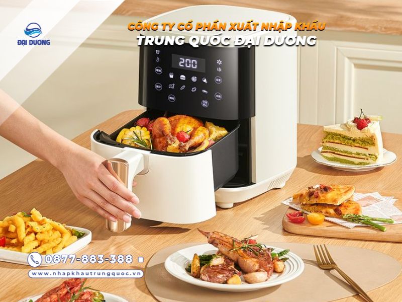 Nồi chiên không dầu Trung Quốc có chất lượng