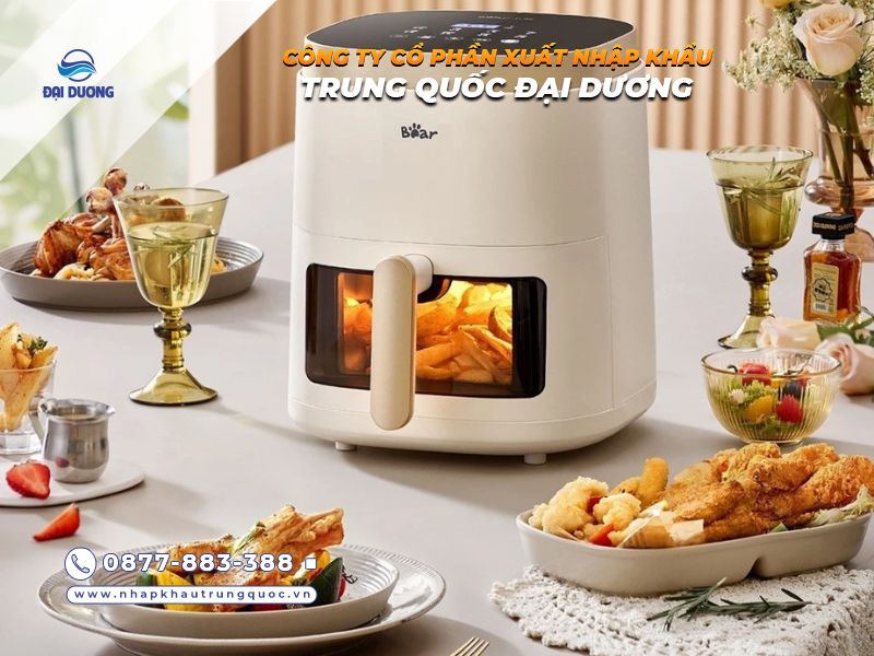 Nồi chiên không dầu Trung Quốc có chất lượng