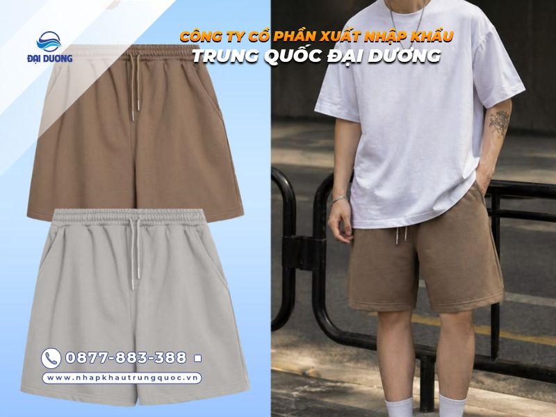 Kinh doanh quần short nam từ Trung Quốc (1)