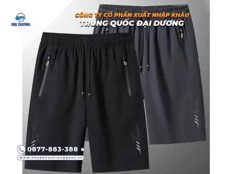 Kinh doanh quần short nam từ Trung Quốc (1)
