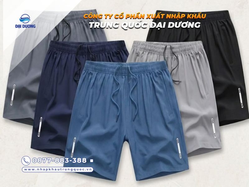 Kinh doanh quần short nam từ Trung Quốc (1)