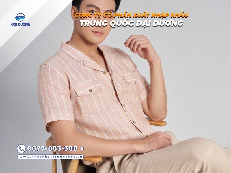 Lựa chọn Áo sơ mi vải Linen nam từ Trung Quốc (2)