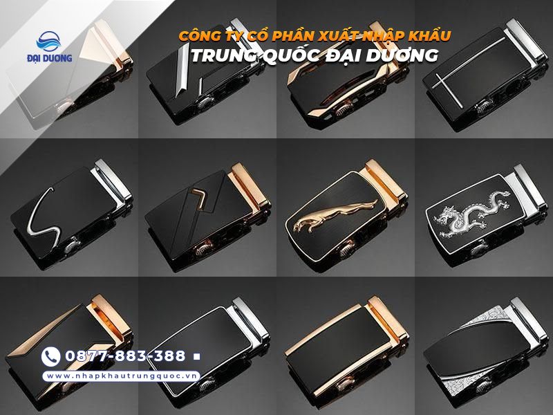 Mẫu thắt lưng nam hottrend từ Trung Quốc