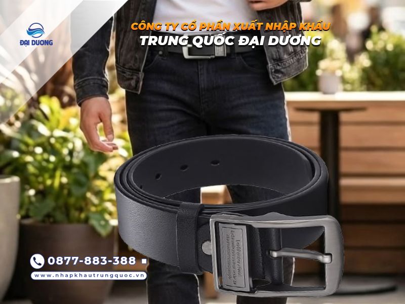 Mẫu thắt lưng nam hottrend từ Trung Quốc