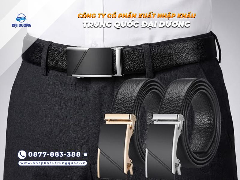 Mẫu thắt lưng nam hottrend từ Trung Quốc