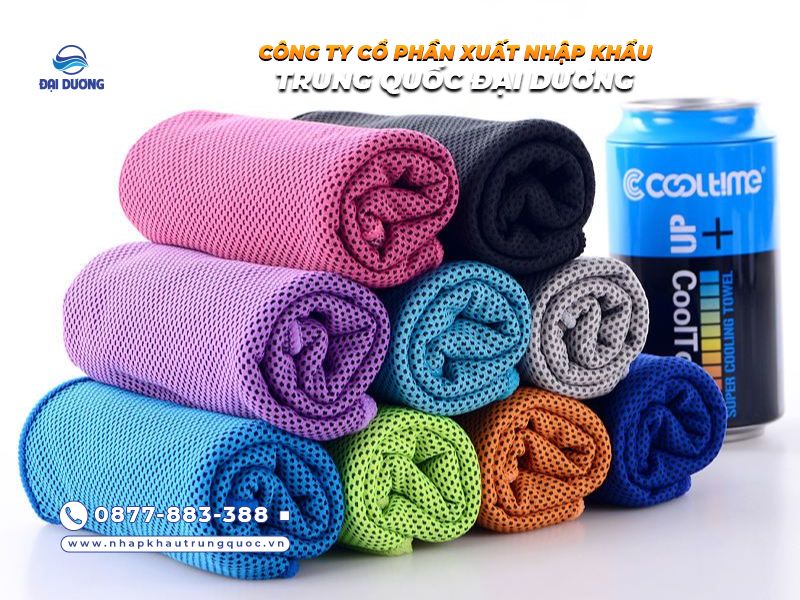 Nguồn khăn lạnh thể thao uy tín từ Trung Quốc 