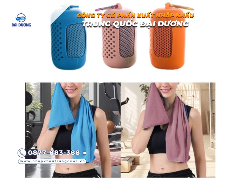 Nguồn khăn lạnh thể thao uy tín từ Trung Quốc 