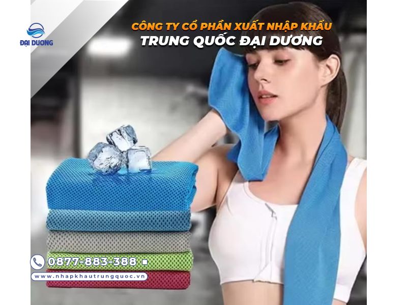 Nguồn khăn lạnh thể thao uy tín từ Trung Quốc 