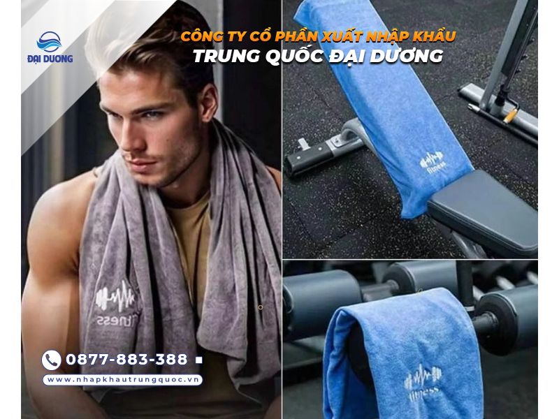 Nguồn khăn lạnh thể thao uy tín từ Trung Quốc 