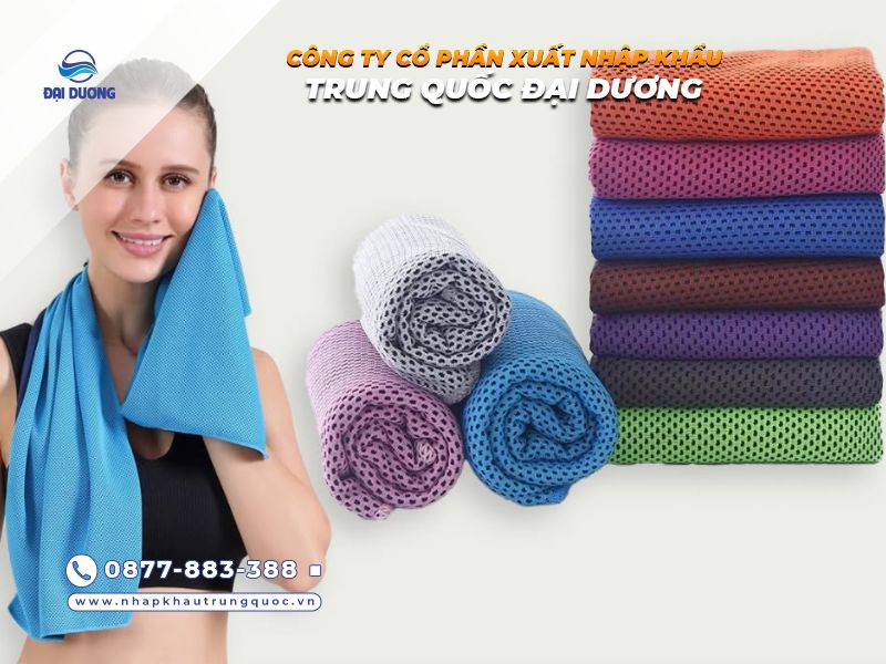 Nguồn khăn lạnh thể thao uy tín từ Trung Quốc 