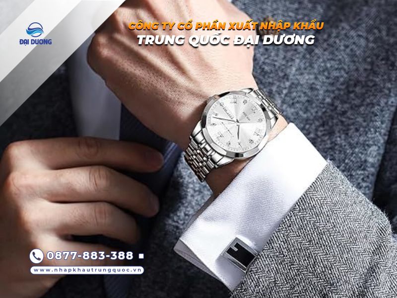 Nguồn nhập đồng hồ nam sang trọng từ Trung Quốc 