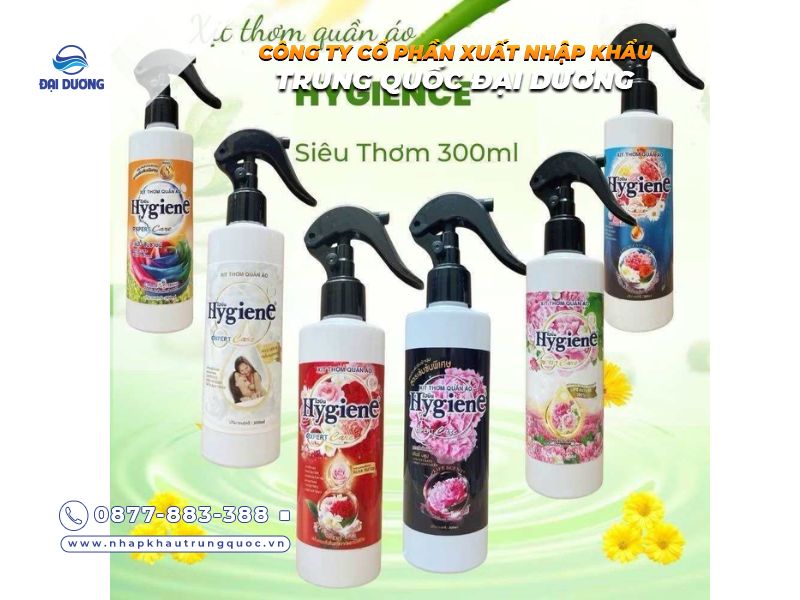Xịt thơm quần áo nam uy tín từ Trung Quốc