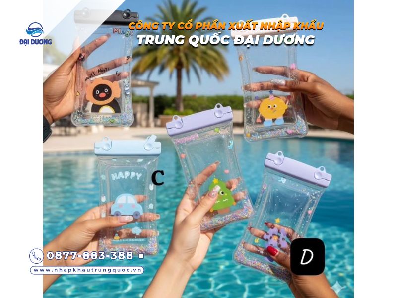 Xu hướng dùng túi chống nước khi đi du lịch từ Trung Quốc 