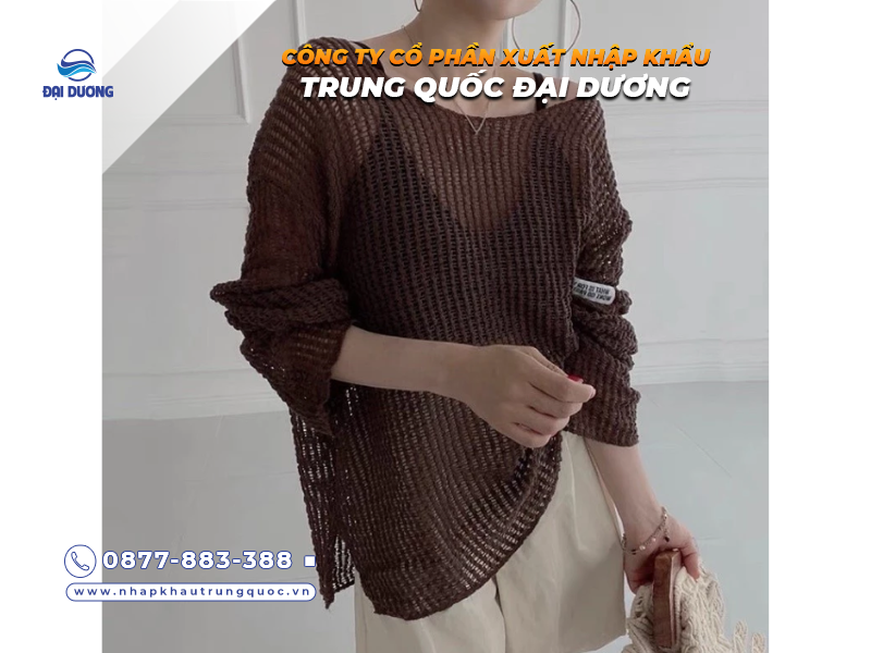 Áo khoác lưới Trung Quốc có dễ kinh doanh 