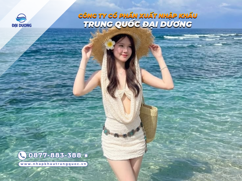 Bộ đồ đi biển nữ nhập hàng từ Trung Quốc 
