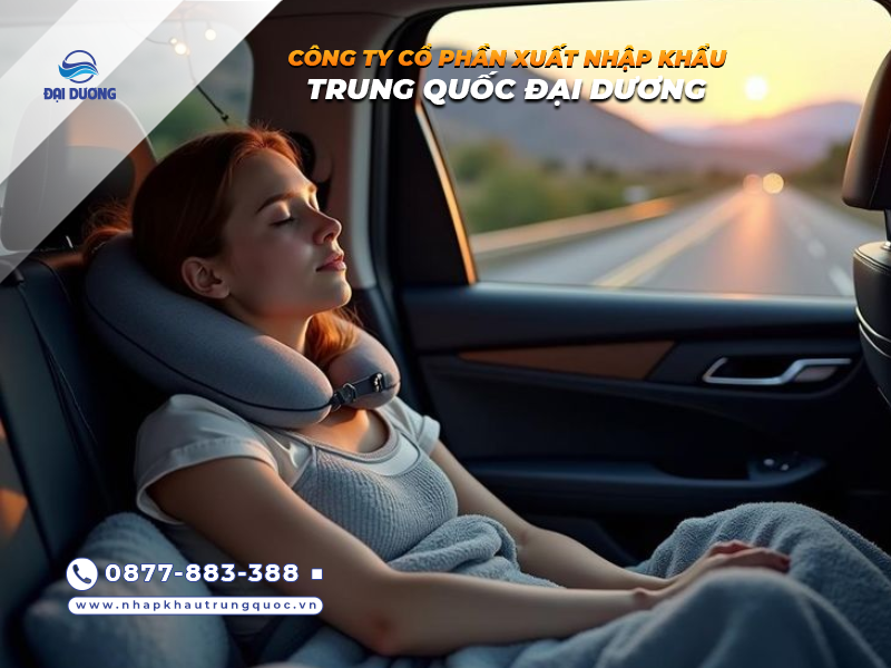 Gối chữ U đi du lịch nhập hàng từ Trung Quốc (2) 