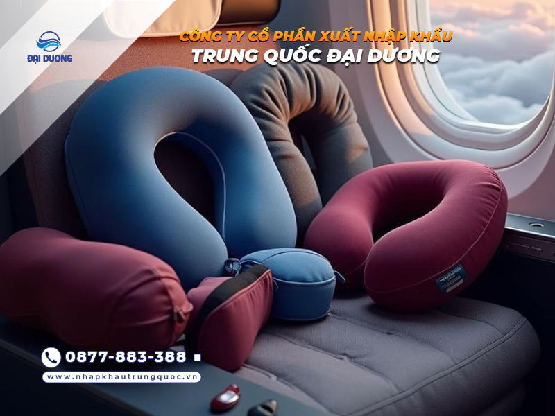 Gối chữ U đi du lịch nhập hàng từ Trung Quốc (3)