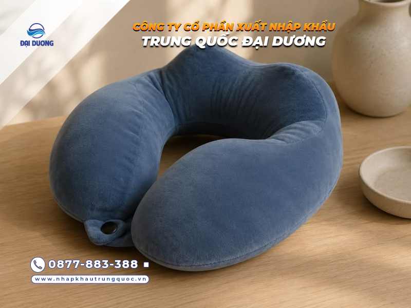 Gối chữ U đi du lịch nhập hàng từ Trung Quốc (5)