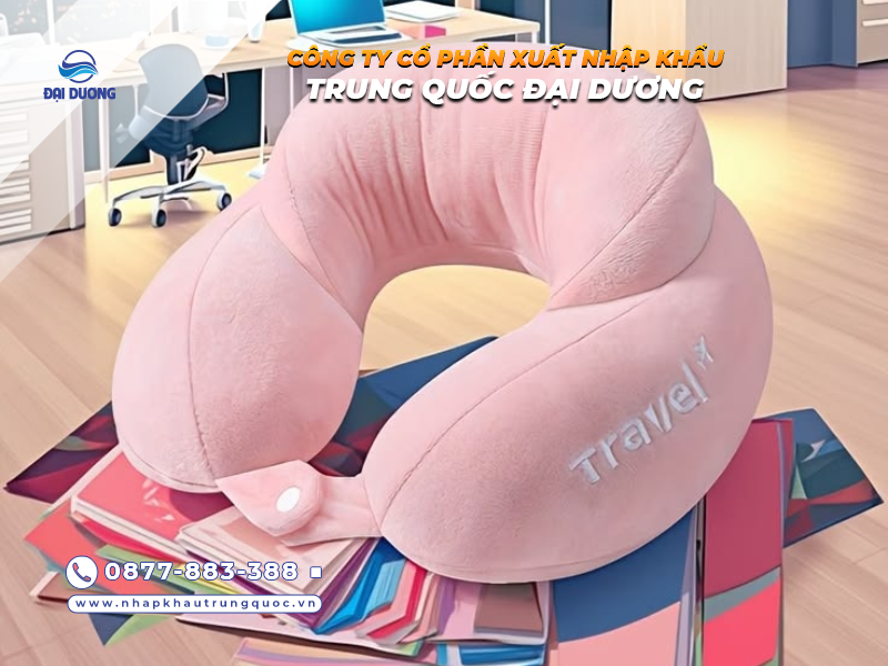 Gối chữ U đi du lịch nhập hàng từ Trung Quốc (7)