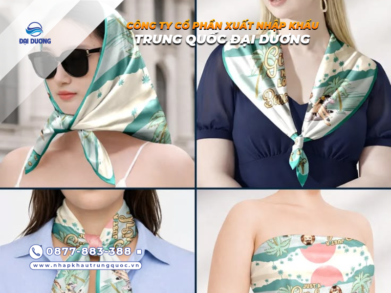 Khăn choàng cổ vuông nguồn hàng từ Trung Quốc (2)
