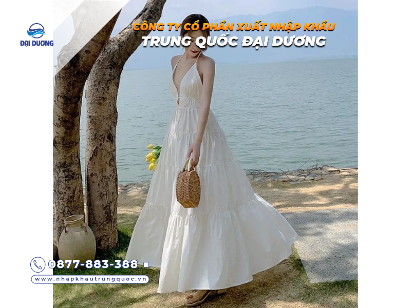 Nguồn hàng váy maxi dáng dài từ Trung Quốc