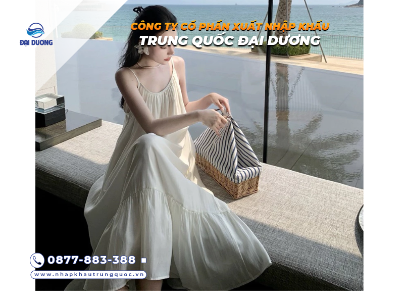 Nguồn hàng váy maxi dáng dài từ Trung Quốc