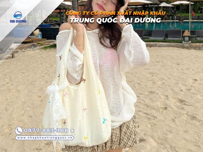 Túi đan nữ du lịch nhập từ Trung Quốc