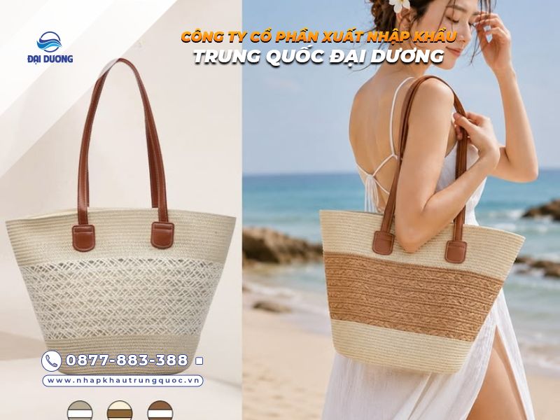 Túi đan nữ du lịch nhập từ Trung Quốc